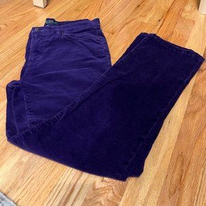 Ralph Lauren Purple Corduroy sie 6 Petite